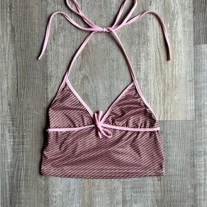 pink halter top💓